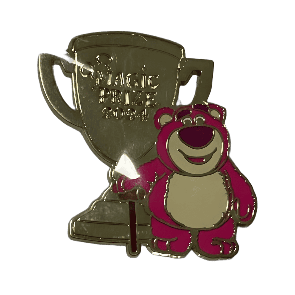 Lotso Gold Trophy Disney pin