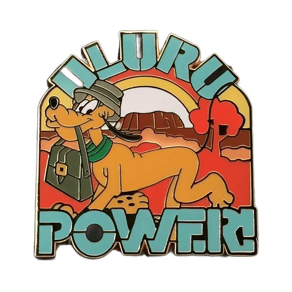 Uluru Power - Pluto Disney pin
