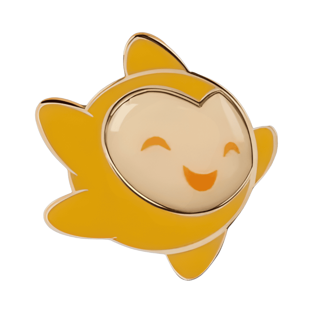 Star Light-Up Disney pin