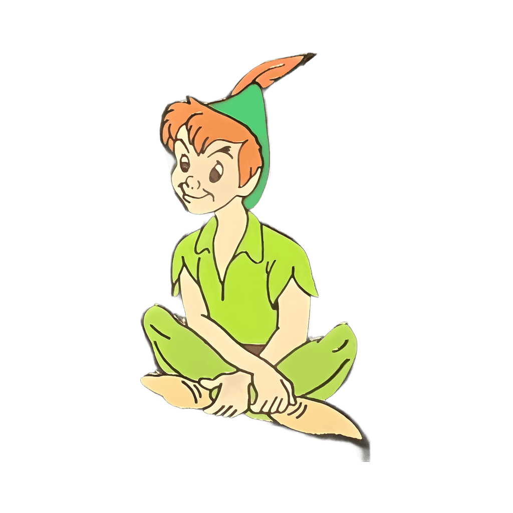 Peter Pan Sitting Disney pin