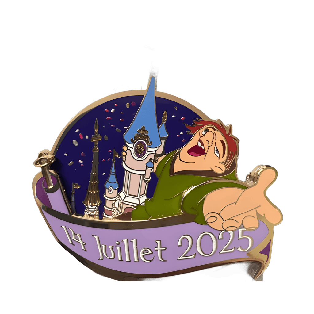 14 juillet 2025 Quasimodo Disney pin