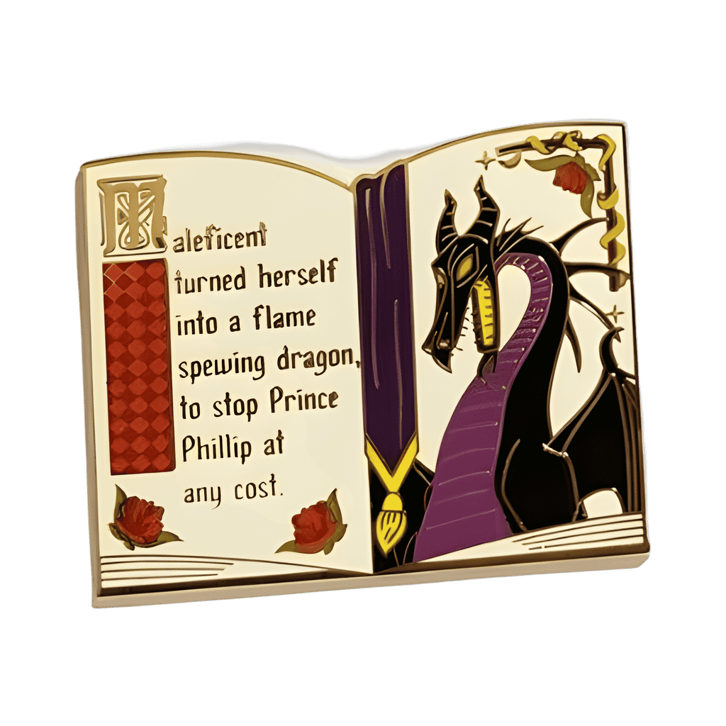 Maleficent as a Dragon Disney pin