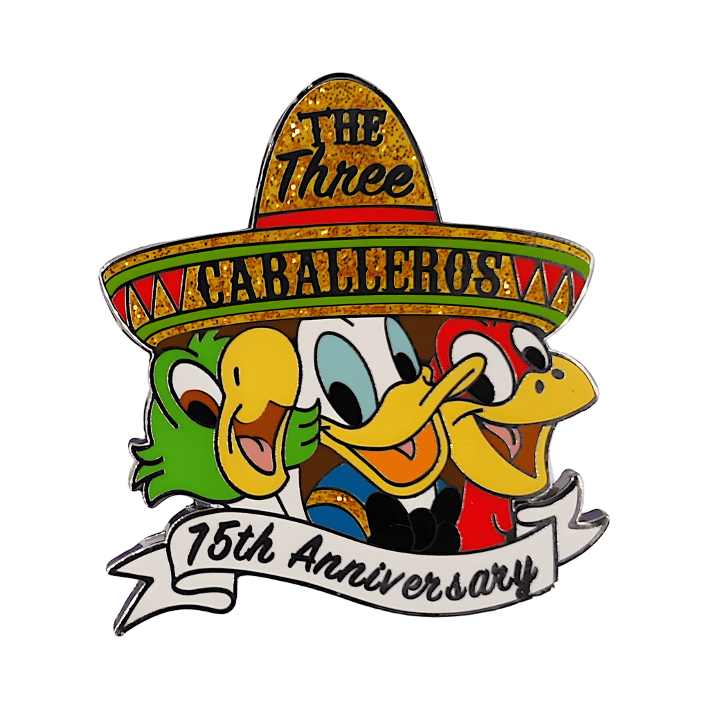 The Three Caballeros 75th Anniversary Disney pin