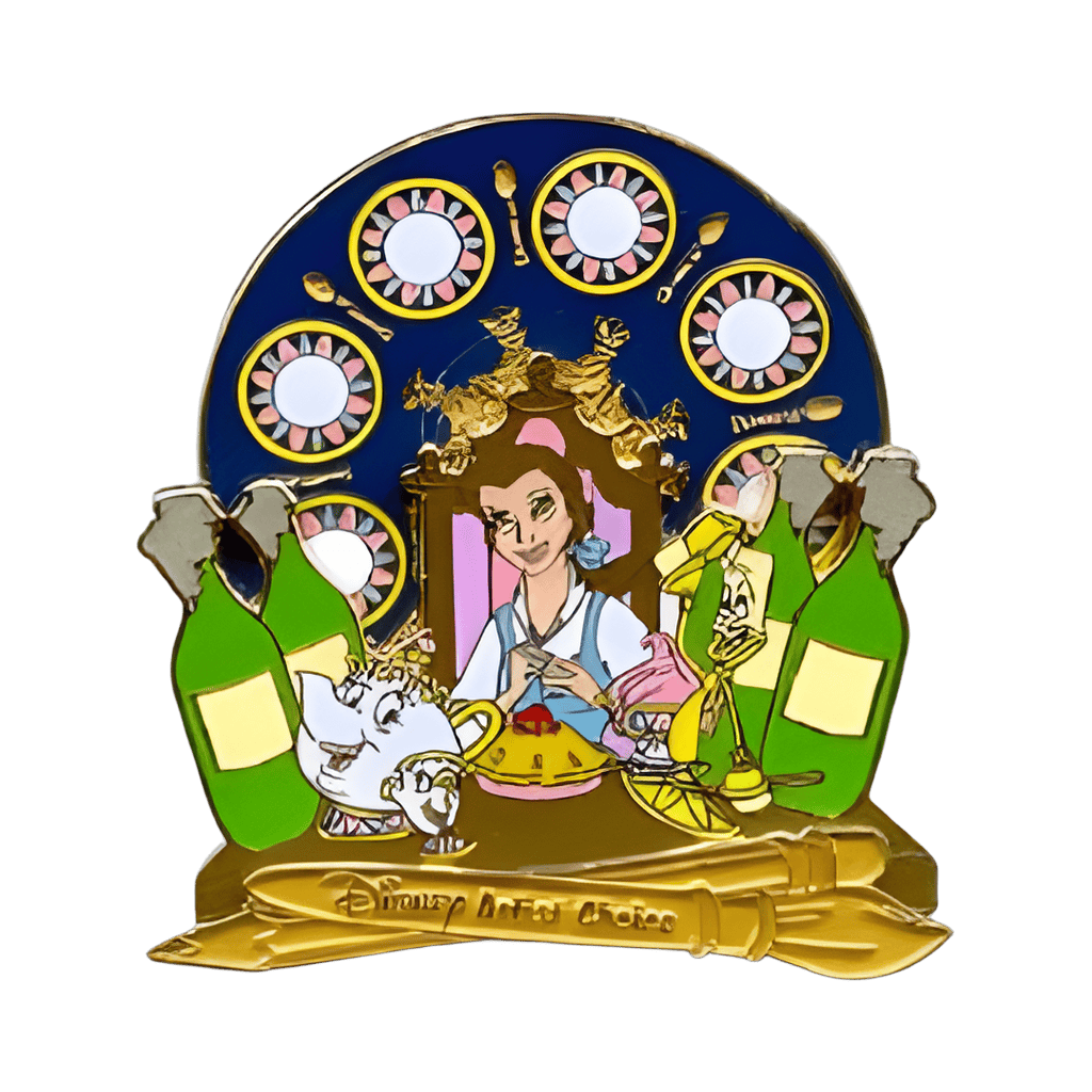 Be Our Guest Spinner Disney pin