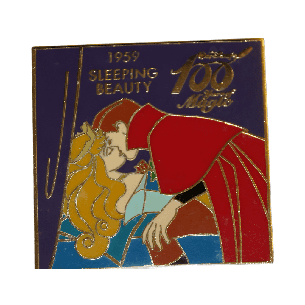 Sleeping Beauty Kiss Disney pin