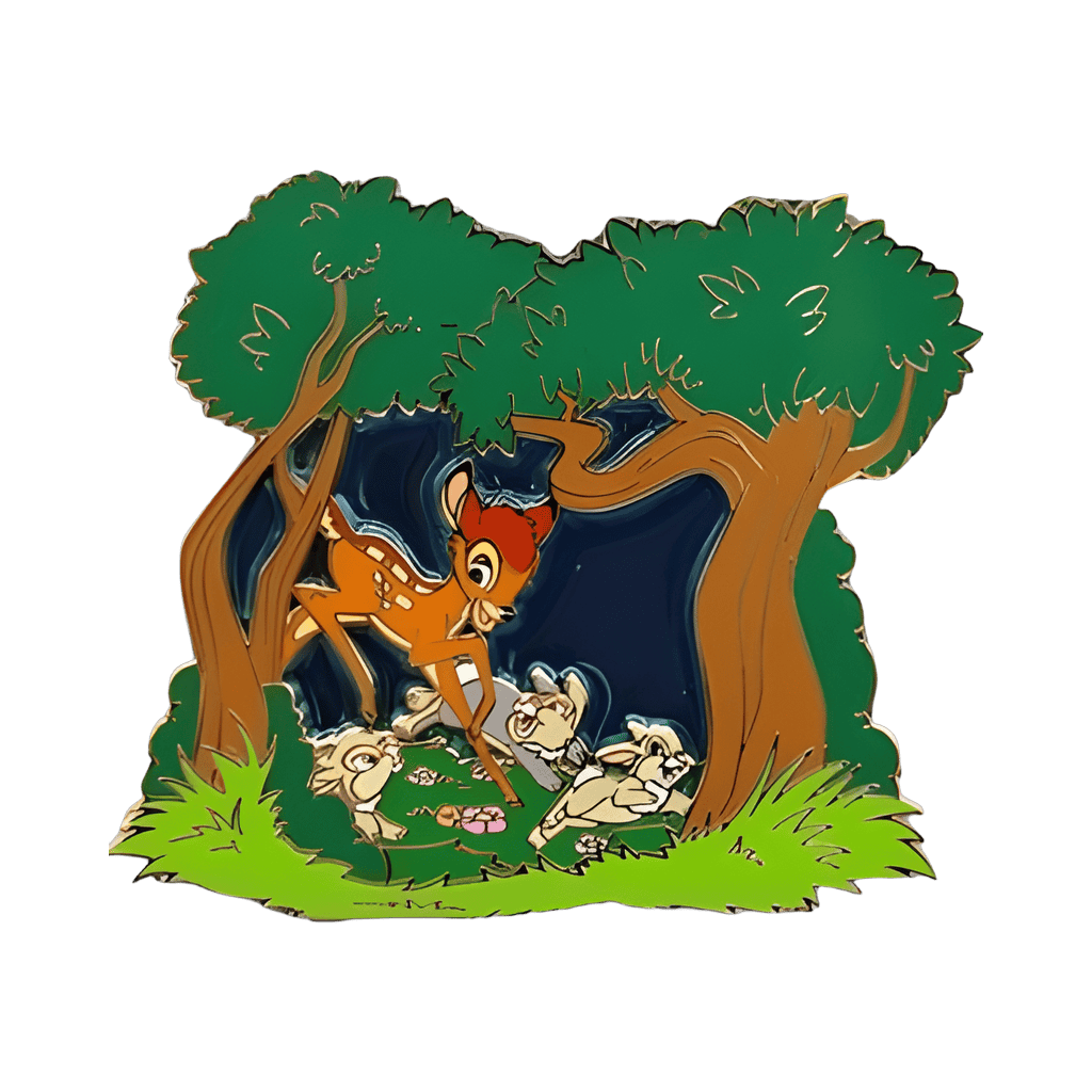 Bambi and Thumper Disney pin