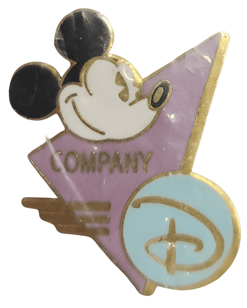 Retro Mickey Shapes Logo Disney pin
