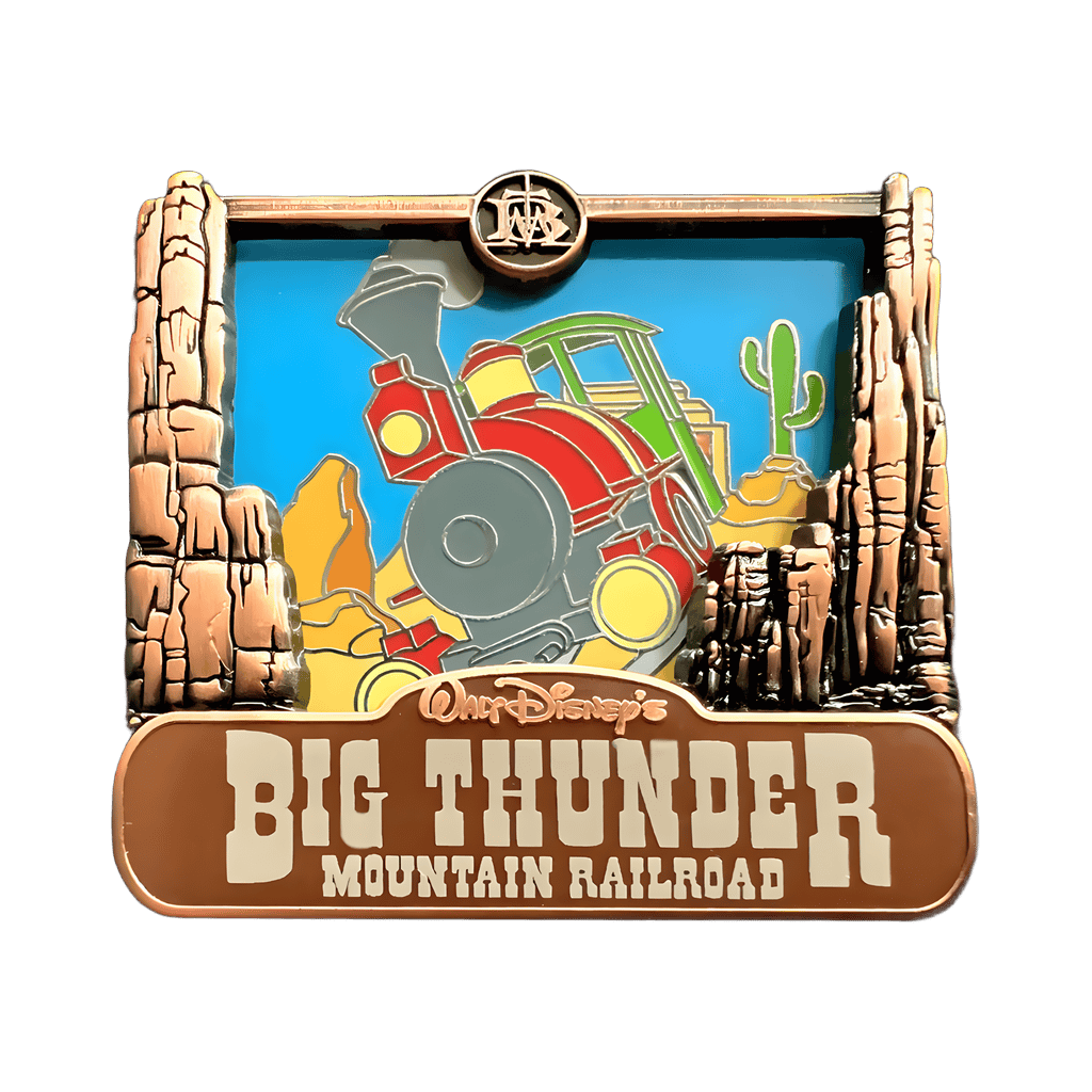 Big Thunder Mountain Railroad - Version 3 Disney pin