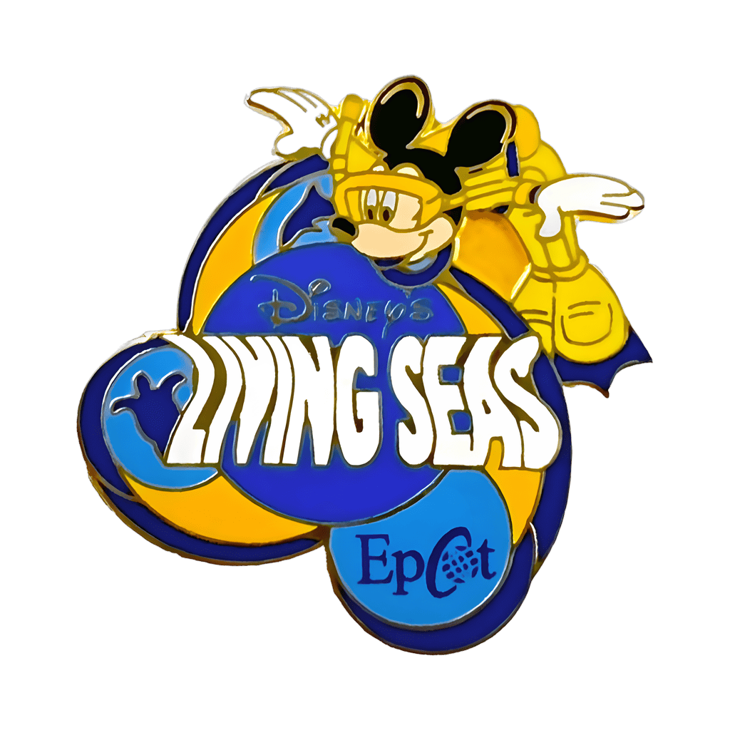Disney's Living Seas - Epcot - Scuba Diving Mickey Disney pin
