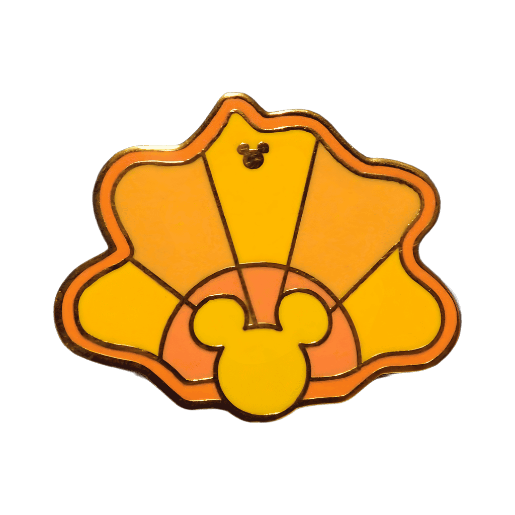Beach Club Resort Seashell Carpet Design Disney pin