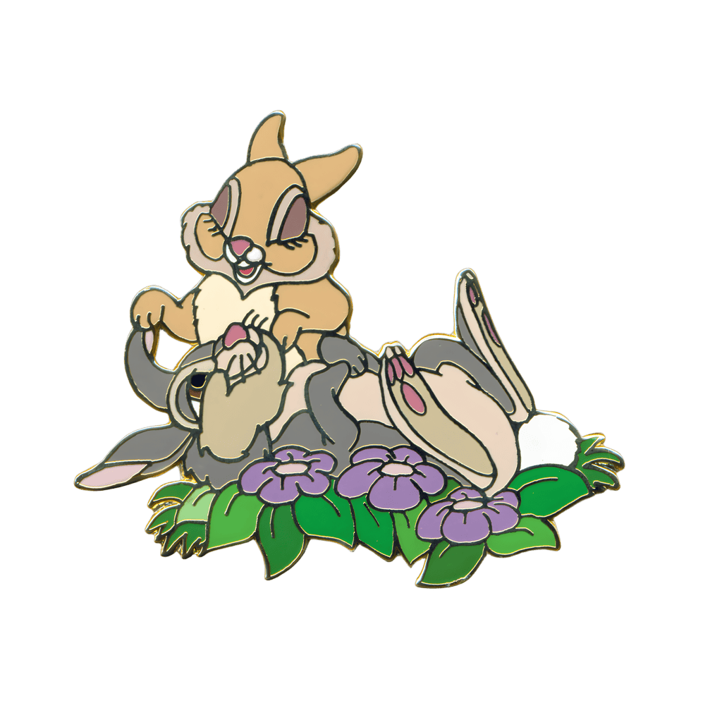Thumper and Miss Bunny Disney pin