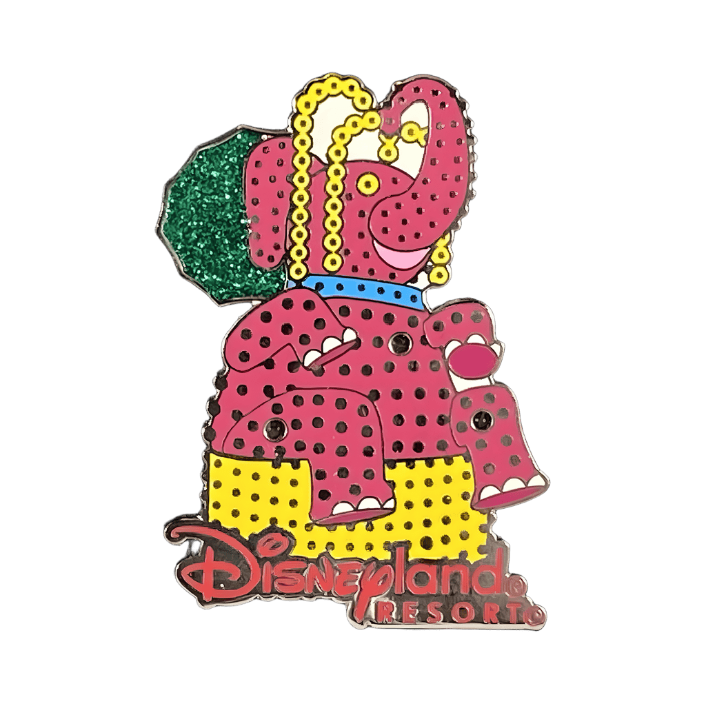 Pink Elephant - Light Up Disney pin