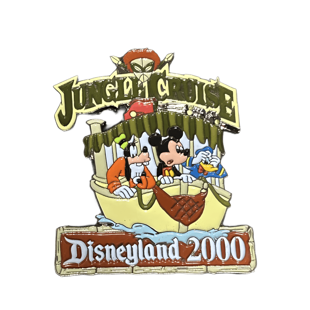 Jungle Cruise 2000 - Soft Enamel Black Metal Prototype Disney pin