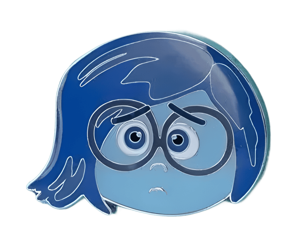 Pixar Inside Out - Sadness Disney pin