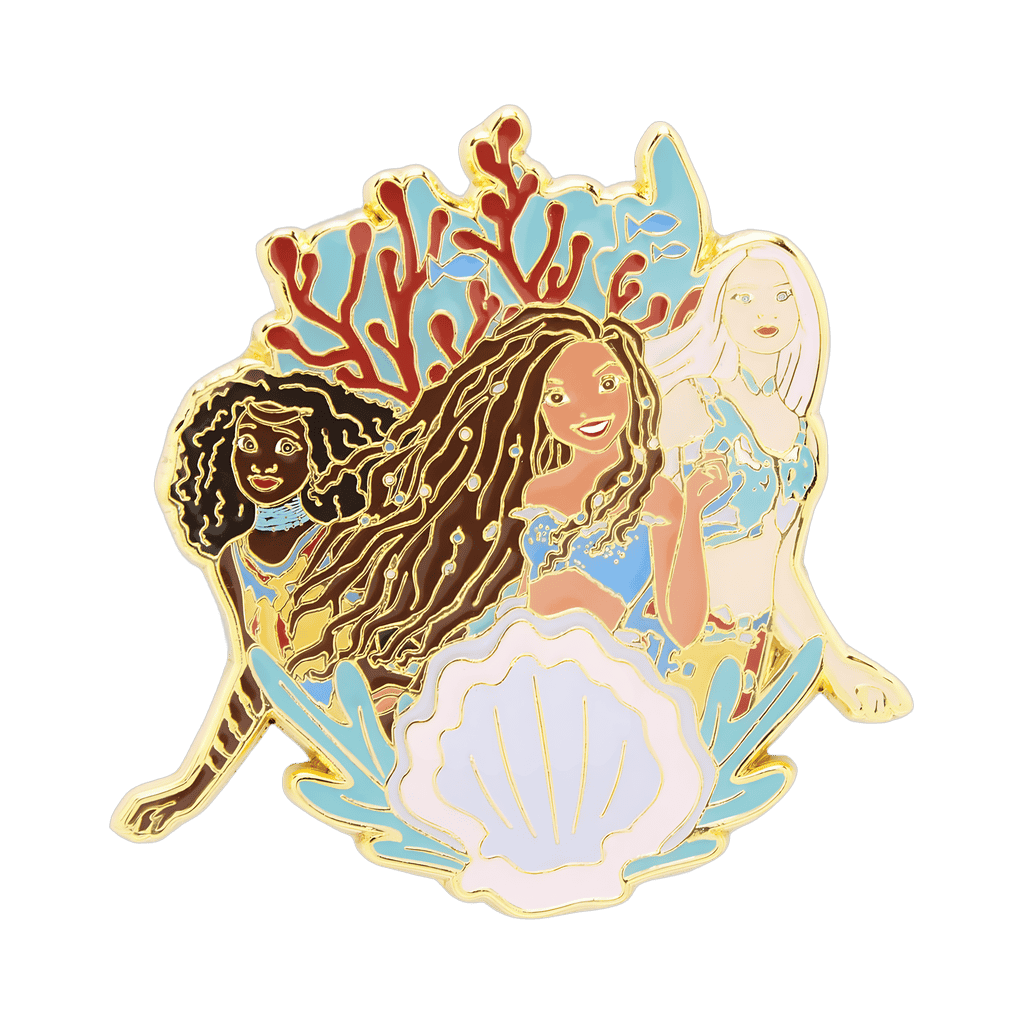 Live-Action The Little Mermaid (2023) - Ariel, Tamika, and Caspia Disney pin