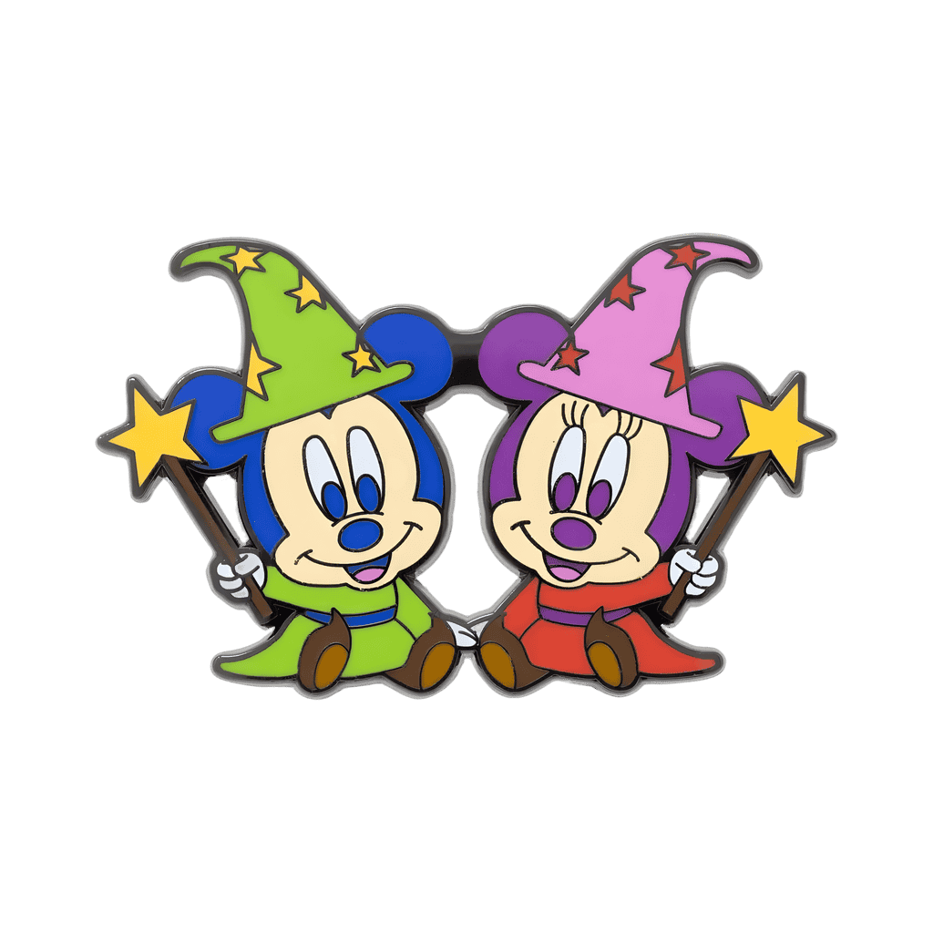 Baby Mickey and Minnie Halloween Disney pin