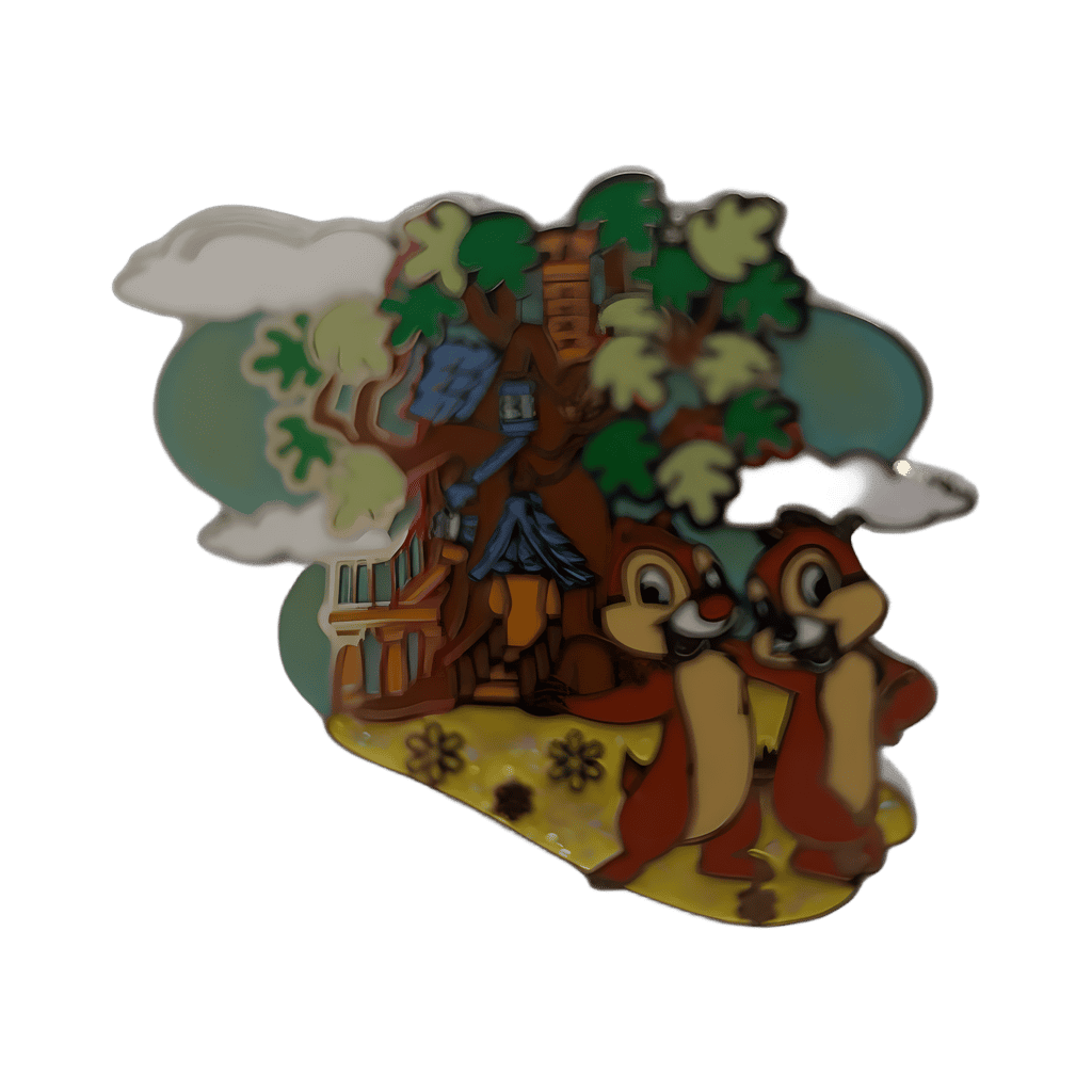 Toontown - Chip & Dale's Treehouse Disney pin