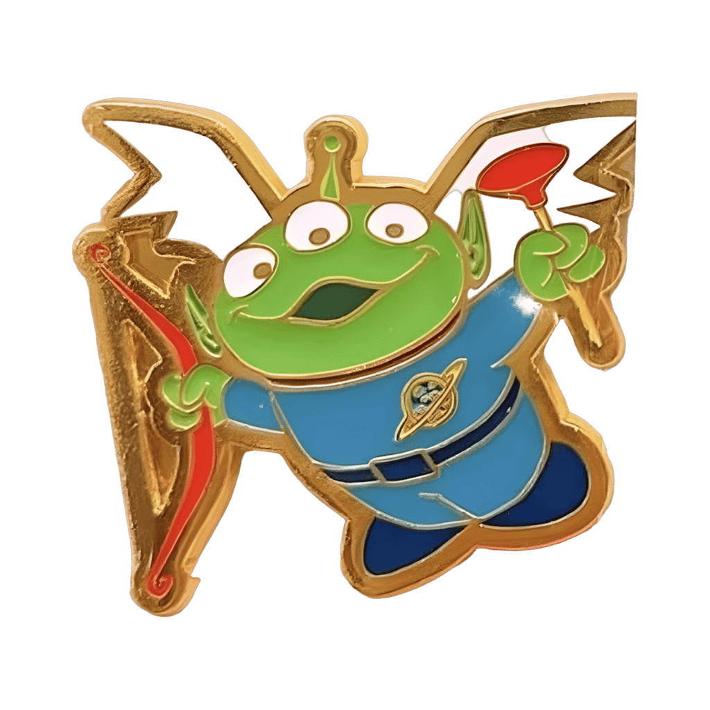 Little Green Alien as Cupid Disney pin