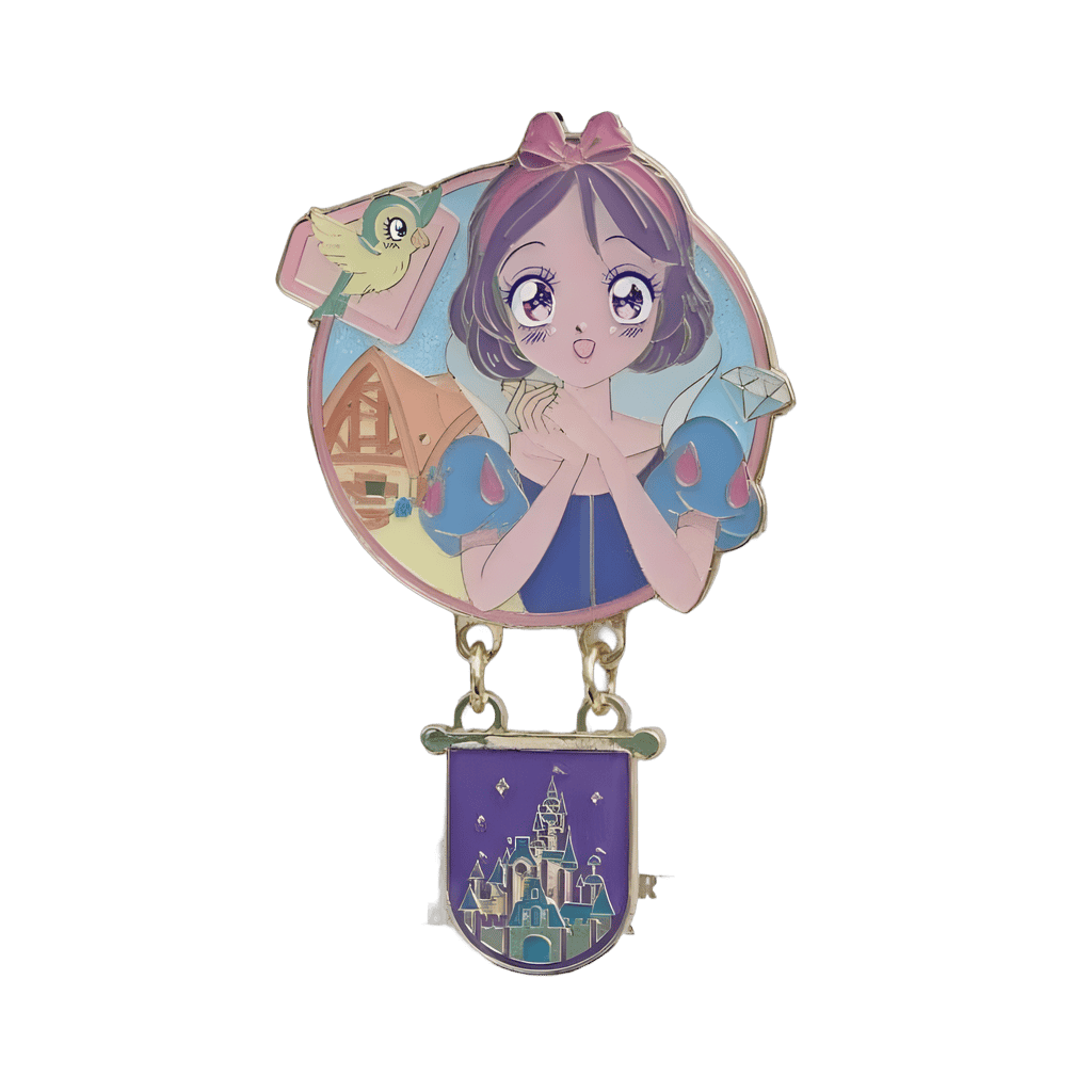 Snow White Manga Castle Disney pin