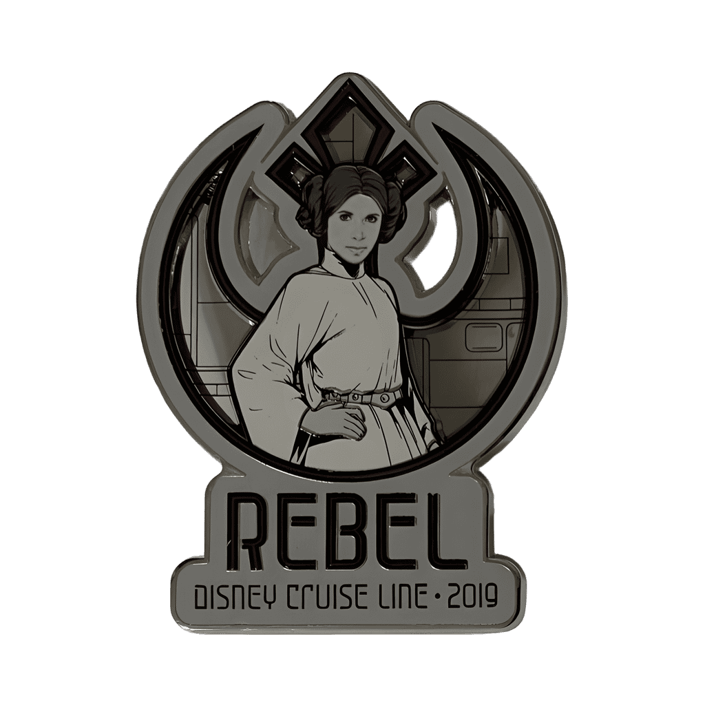 Rebel Leia Disney pin