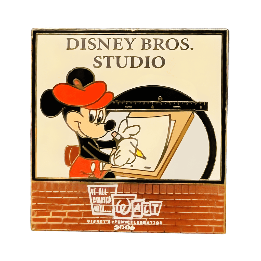 Disney Bros. Studio - Mickey Mouse Drawing Disney pin