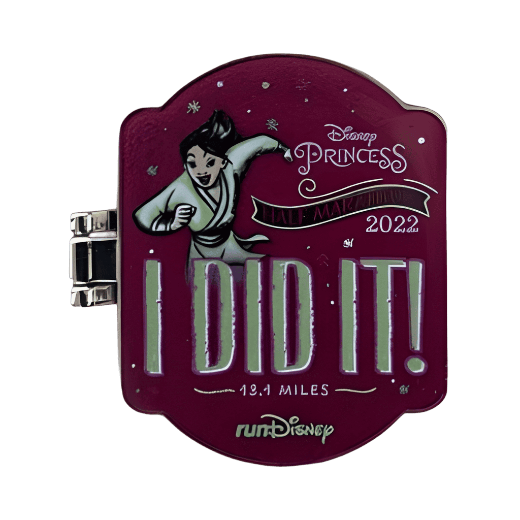 I Did It 13.1 Miles Pin Disney pin