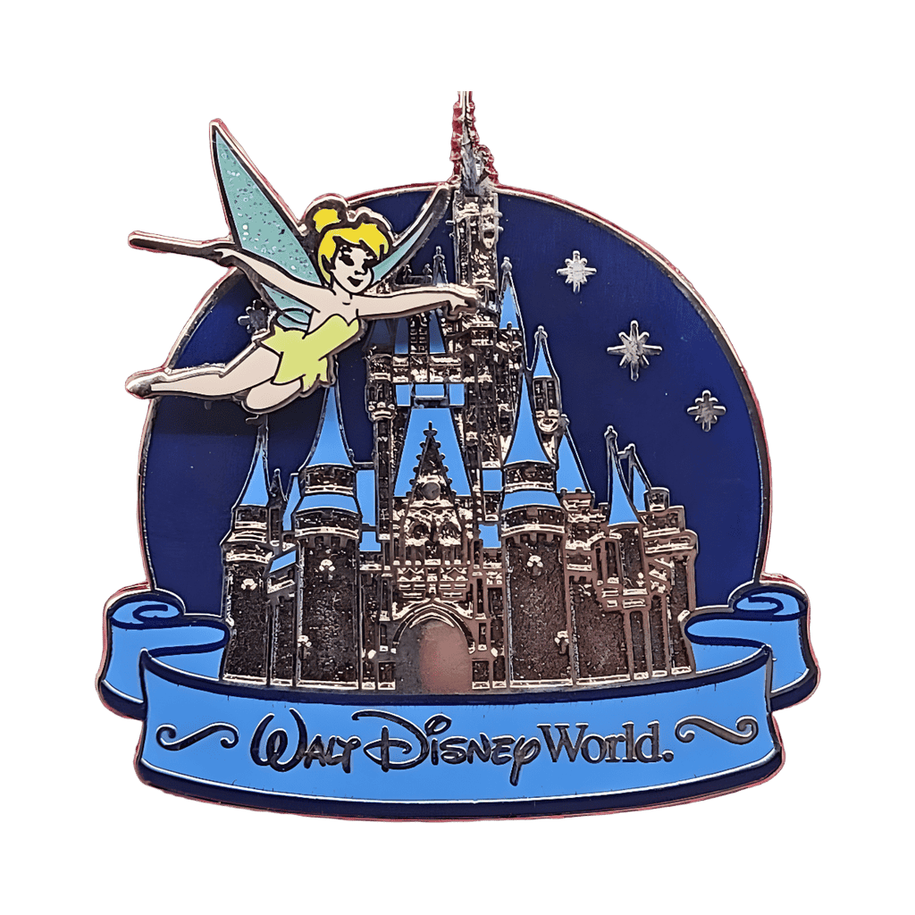 Tinker Bell over Cinderella Castle Disney pin
