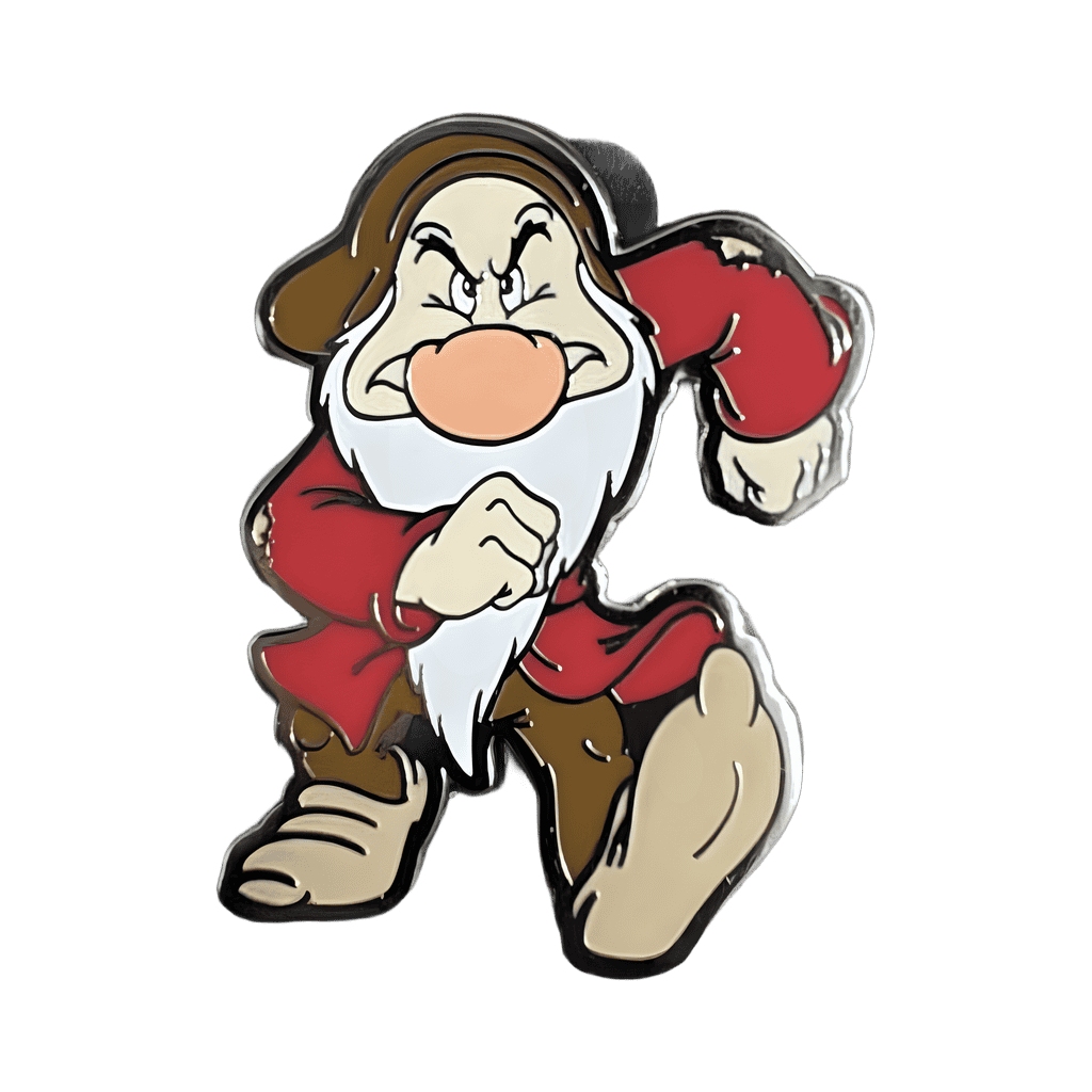Grumpy Walking Disney pin