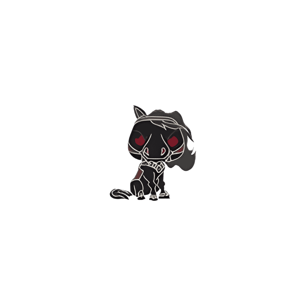 Snowball (Frollo's Horse) Disney pin