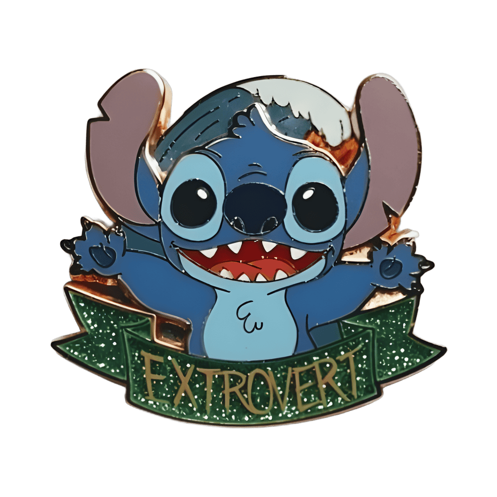 Family Personality Boxed Set - Extrovert Stitch Disney pin