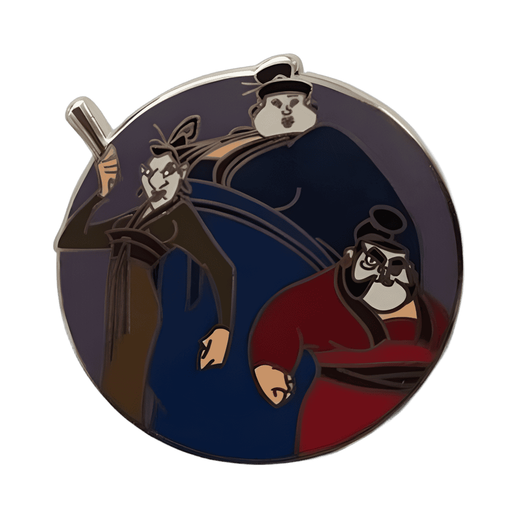 Yao, Chien-Po and Ling Disney pin