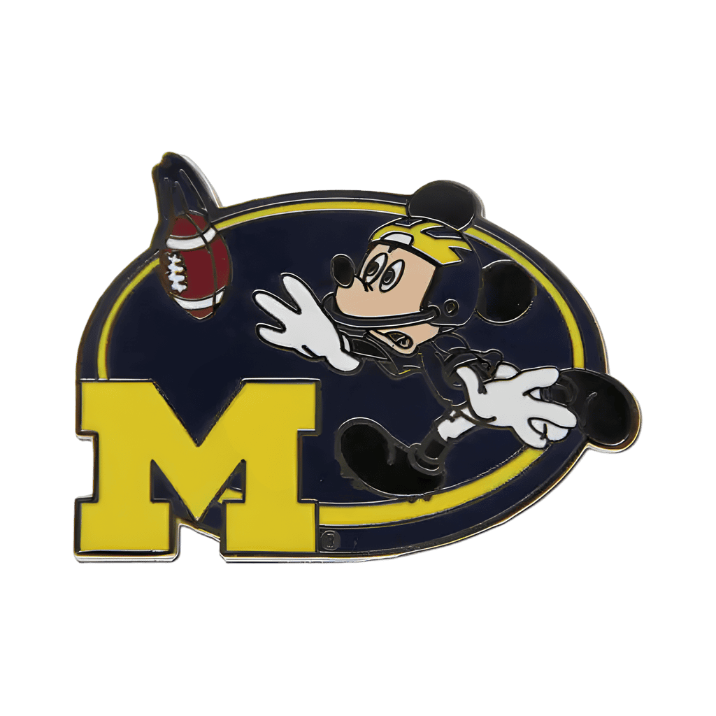 Michigan Wolverines Football Disney pin