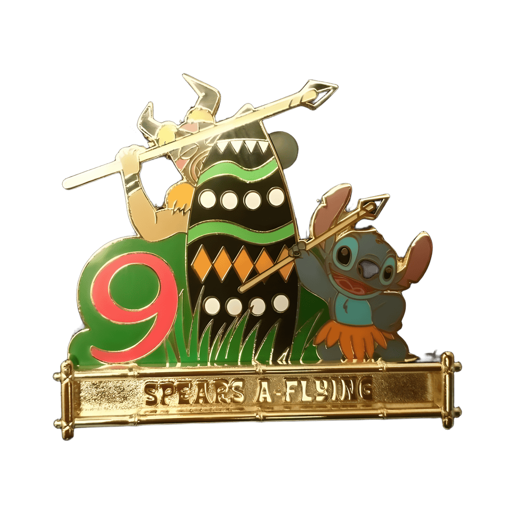 9 Spears A Flying Disney pin