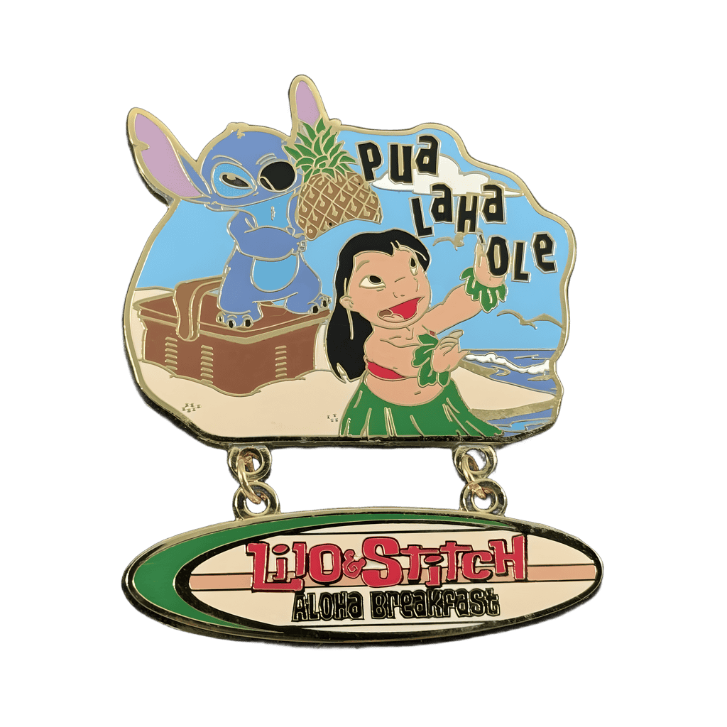 Pua Laha 'Ole - Lilo & Stitch Aloha Breakfast Disney pin