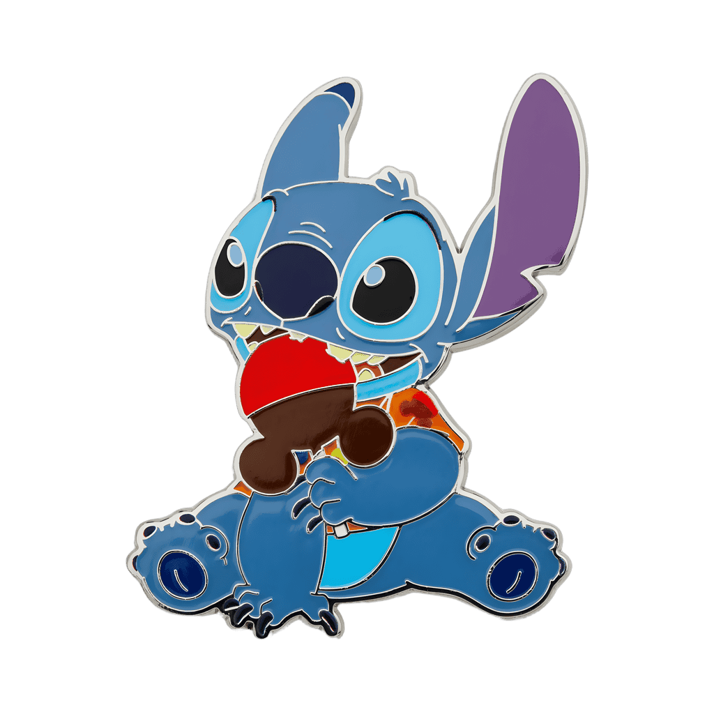 Stitch And Angel With Candy Apple Set - September - Stitch With Candy Apple Disney pin