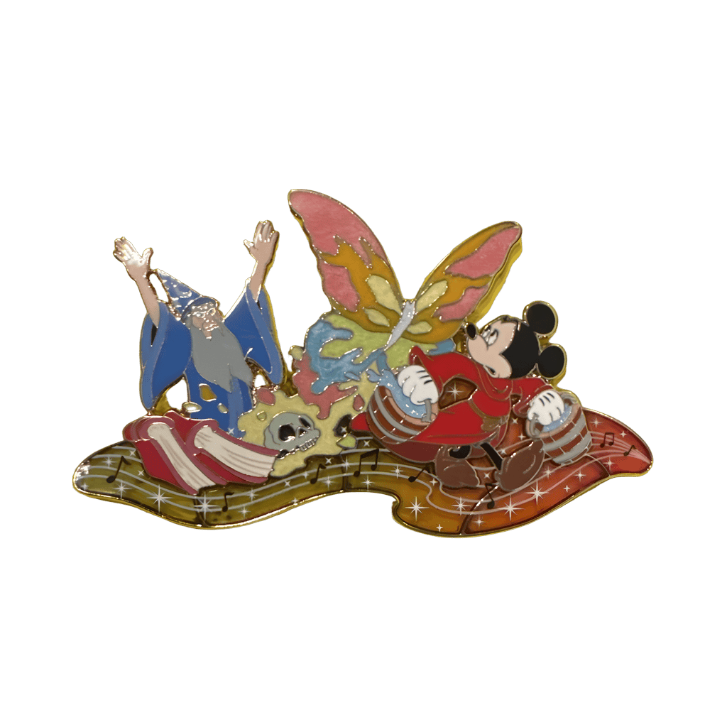 Mickey and Yensid Disney pin