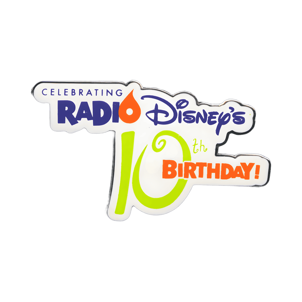 Celebrating 10th Birthday Disney pin