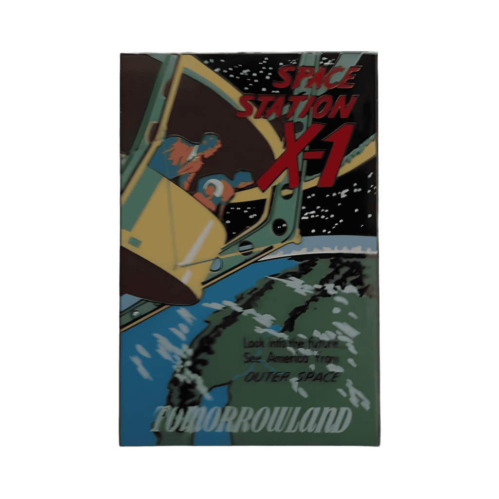 Space Station X-1 Disney pin