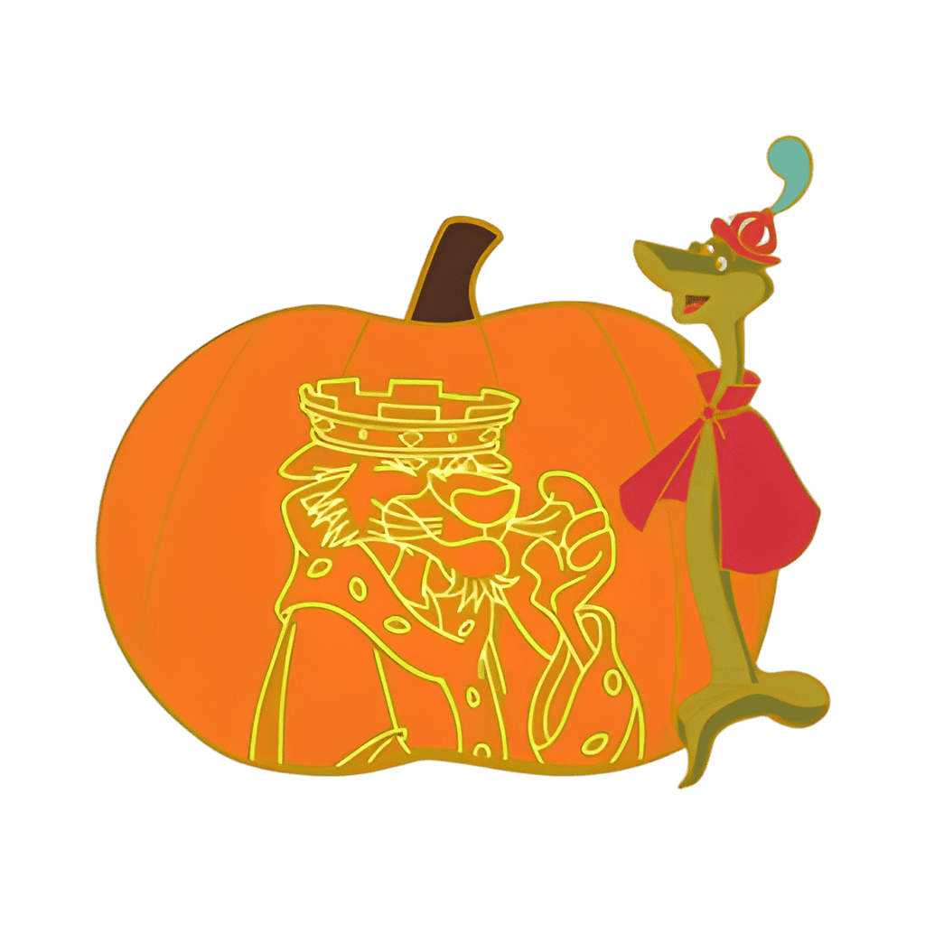 Prince John & Sir Hiss Disney pin