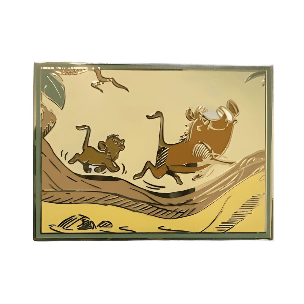 Simba and Pumbaa - D23 Expo 2019 Disney pin