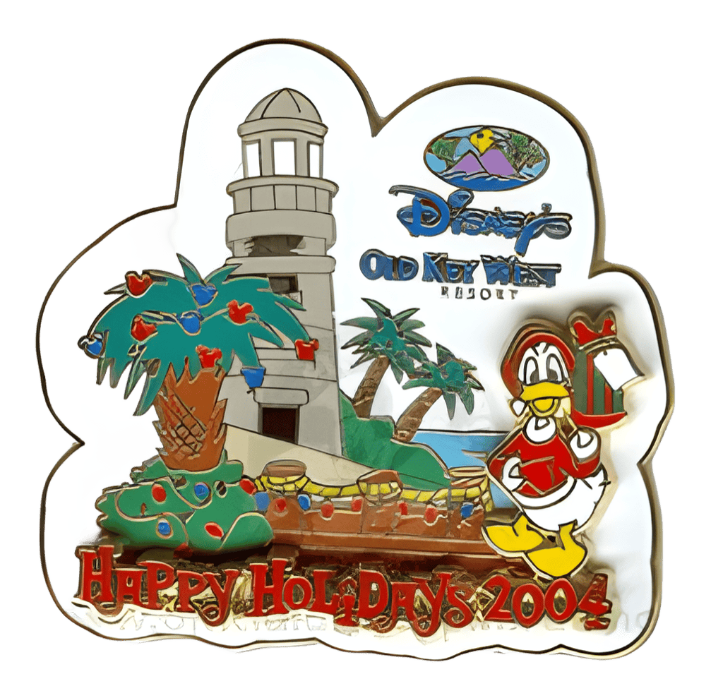 Happy Holidays 2004 - Old Key West Resort Disney pin