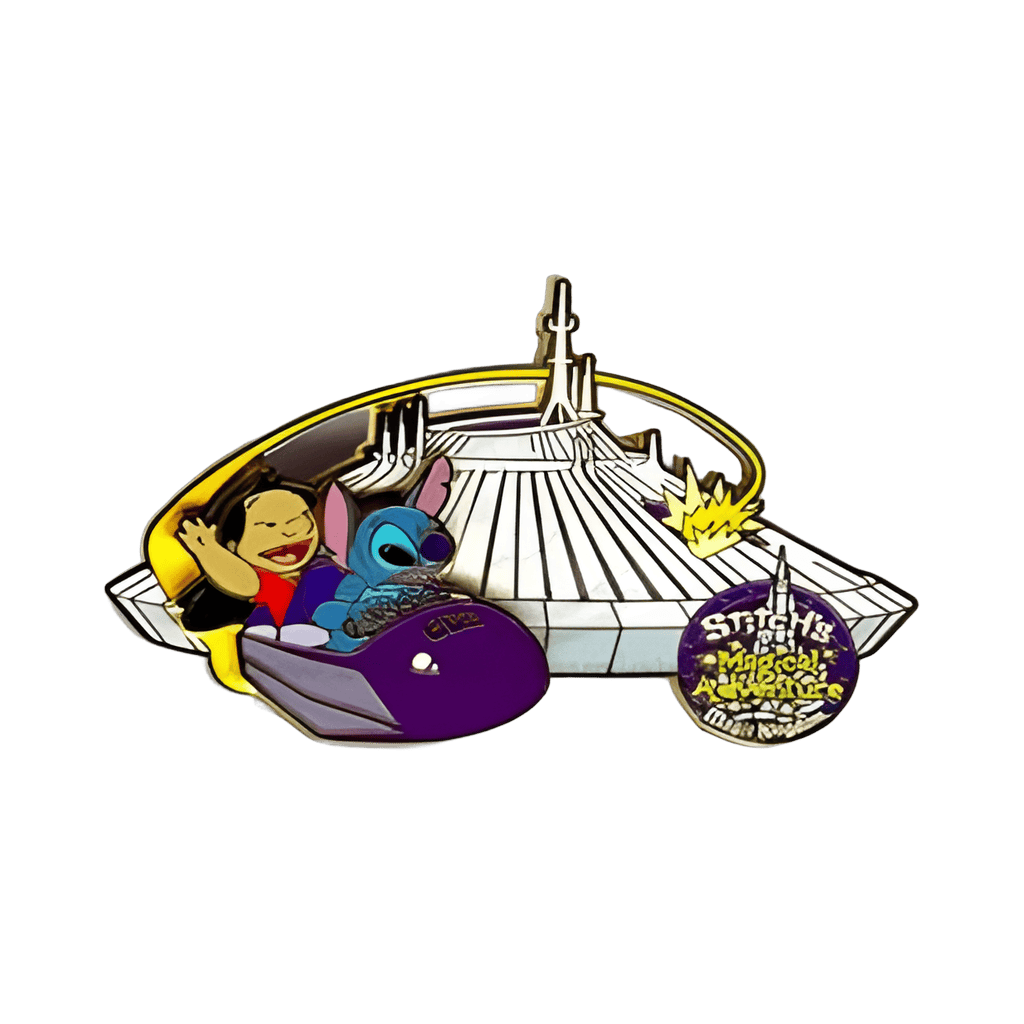 Space Mountain Disney pin
