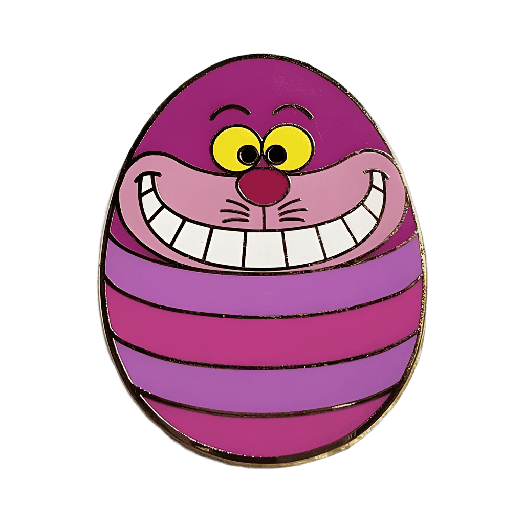 Cheshire Cat Easter Egg Disney pin