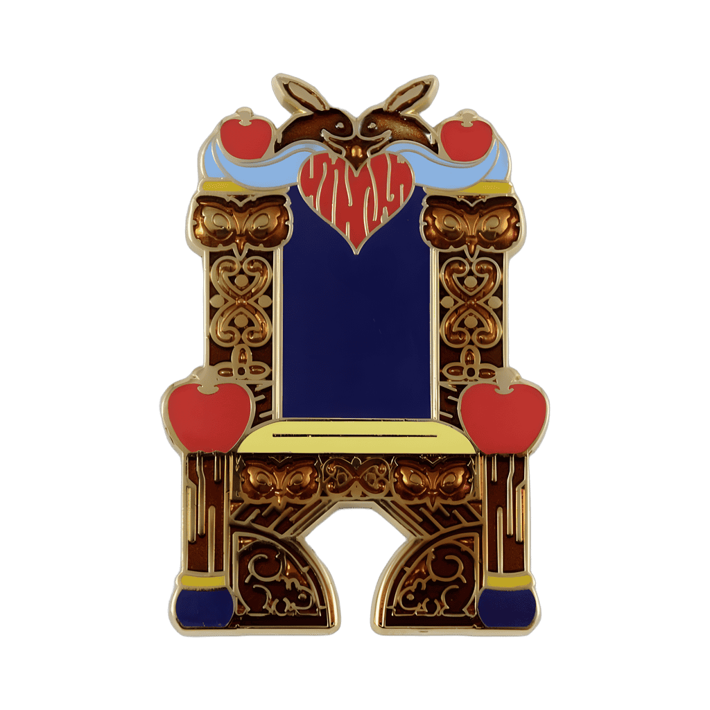 Snow White Throne Disney pin