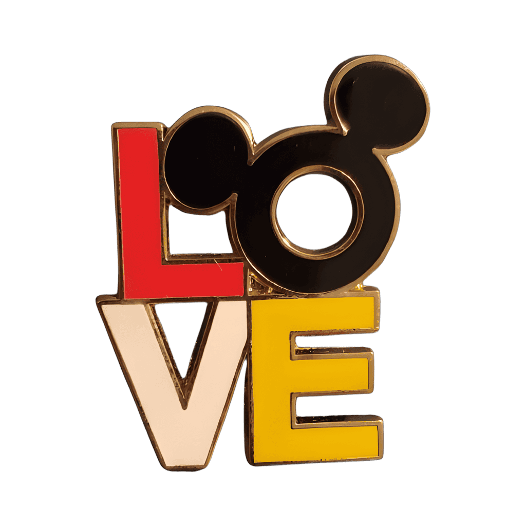 Mickey Mouse Icon LOVE Disney pin