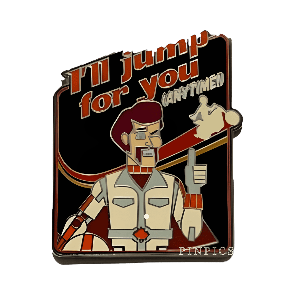 Duke Caboom I'll Jump For You (Anytime!) Disney pin