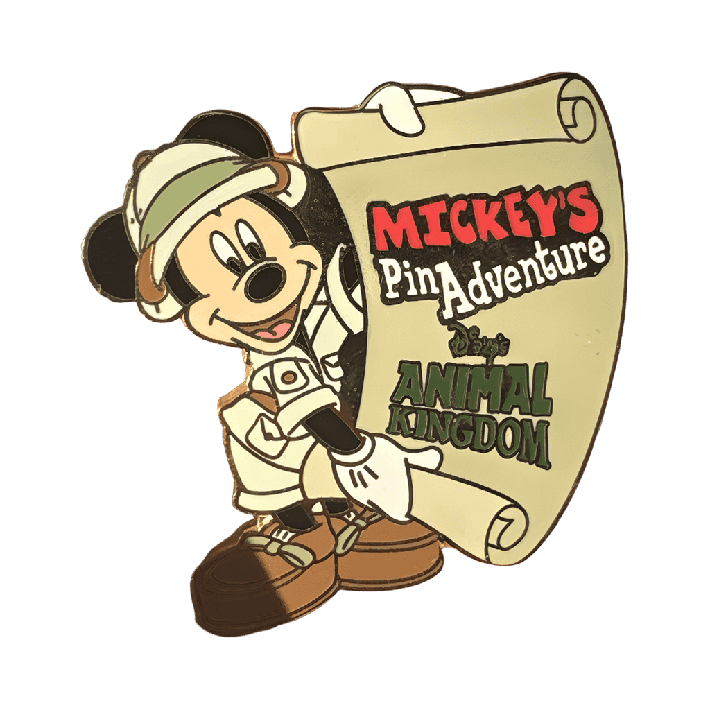 Mickey pin adventure animal kingdom Disney pin
