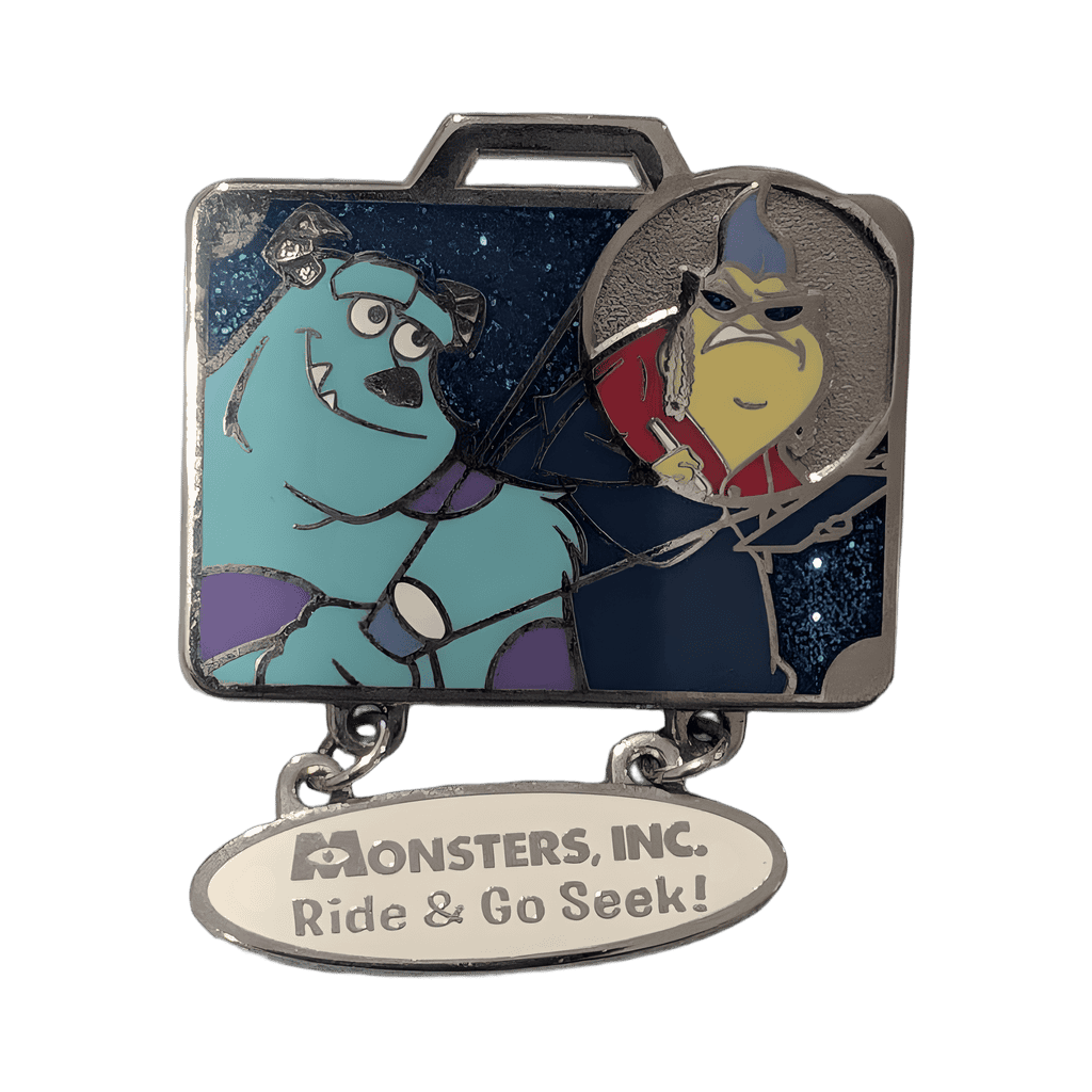 Sulley and Roz Disney pin