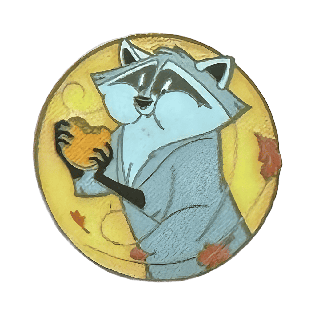 Meeko Disney pin