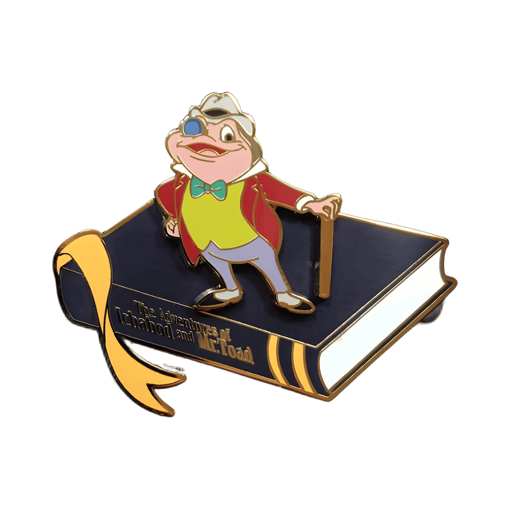The Adventures of Ichabod and Mr. Toad Disney pin